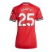 Manchester United Manuel Ugarte #25 Hjemmedrakt Dame 2025-26 Korte ermer